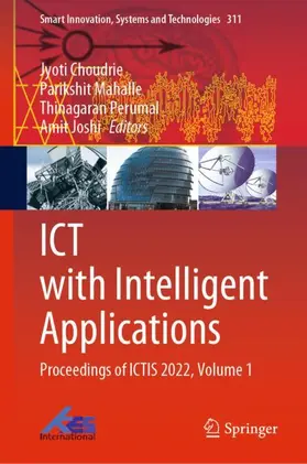 Choudrie / Joshi / Mahalle |  ICT with Intelligent Applications | Buch |  Sack Fachmedien