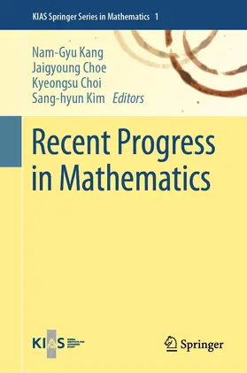 Kang / Choe / Choi | Recent Progress in Mathematics | E-Book | www.sack.de