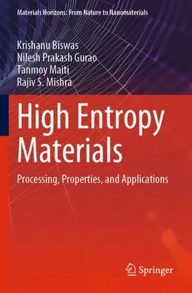 Biswas / Mishra / Gurao |  High Entropy Materials | Buch |  Sack Fachmedien