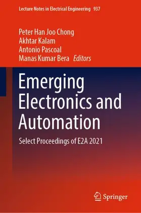 Chong / Bera / Kalam |  Emerging Electronics and Automation | Buch |  Sack Fachmedien