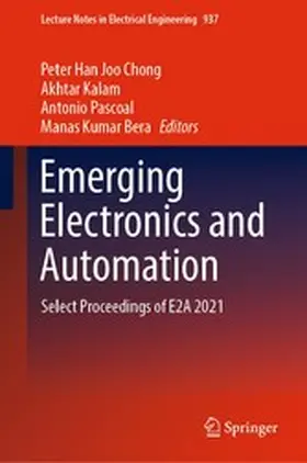 Chong / Kalam / Pascoal | Emerging Electronics and Automation | E-Book | www.sack.de