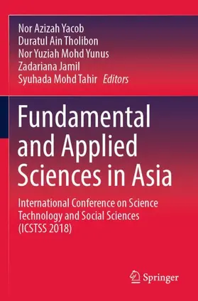 Yacob / Tholibon / Mohd Tahir |  Fundamental and Applied Sciences in Asia | Buch |  Sack Fachmedien