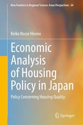 Hirono |  Economic Analysis of Housing Policy in Japan | Buch |  Sack Fachmedien