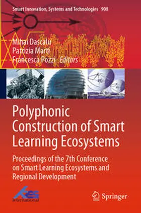 Dascalu / Pozzi / Marti |  Polyphonic Construction of Smart Learning Ecosystems | Buch |  Sack Fachmedien