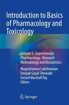 Lakshmanan / Raj / Shewade |  Introduction to Basics of Pharmacology and Toxicology | Buch |  Sack Fachmedien