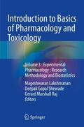 Lakshmanan / Raj / Shewade |  Introduction to Basics of Pharmacology and Toxicology | Buch |  Sack Fachmedien