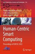 Bhattacharyya / Köppen / Banerjee |  Human-Centric Smart Computing | Buch |  Sack Fachmedien