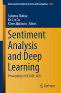 Shakya / Du / Ntalianis |  Sentiment Analysis and Deep Learning | eBook | Sack Fachmedien