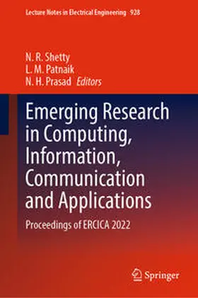 Shetty / Patnaik / Prasad | Emerging Research in Computing, Information, Communication and Applications | E-Book | sack.de
