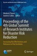 Collins / Tatano |  Proceedings of the 4th Global Summit of Research Institutes for Disaster Risk Reduction | Buch |  Sack Fachmedien