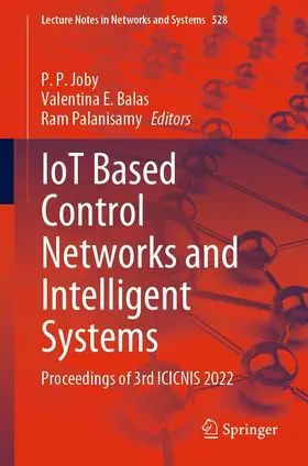 Joby / Balas / Palanisamy | IoT Based Control Networks and Intelligent Systems | E-Book | sack.de
