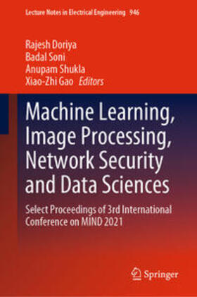 Doriya / Soni / Shukla | Machine Learning, Image Processing, Network Security and Data Sciences | E-Book | sack.de