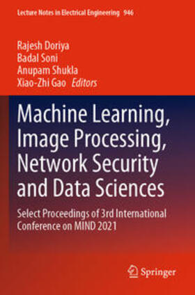 Doriya / Gao / Soni | Machine Learning, Image Processing, Network Security and Data Sciences | Buch | 978-981-1958-70-0 | sack.de