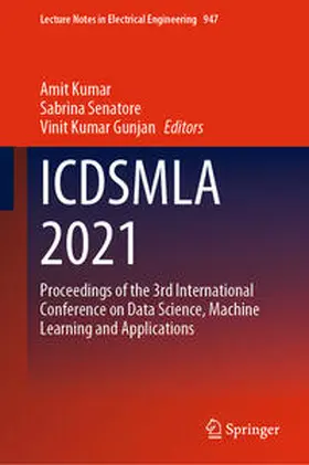 Kumar / Senatore / Gunjan | ICDSMLA 2021 | E-Book | sack.de