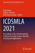 Kumar / Gunjan / Senatore |  ICDSMLA 2021 | Buch |  Sack Fachmedien
