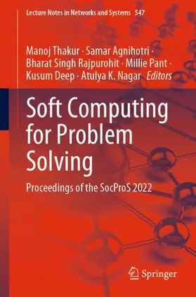 Thakur / Agnihotri / Rajpurohit |  Soft Computing for Problem Solving | Buch |  Sack Fachmedien