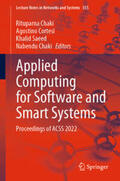 Chaki / Cortesi / Saeed |  Applied Computing for Software and Smart Systems | eBook | Sack Fachmedien