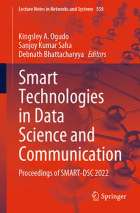 Ogudo / Saha / Bhattacharyya | Smart Technologies in Data Science and Communication | E-Book | sack.de