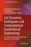 Muthukkumaran / Kolathayar / Ayothiraman |  Soil Dynamics, Earthquake and Computational Geotechnical Engineering | Buch |  Sack Fachmedien