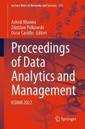 Khanna / Castillo / Polkowski |  Proceedings of Data Analytics and Management | Buch |  Sack Fachmedien