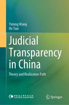 Wang / Tian | Judicial Transparency in China | E-Book | www.sack.de