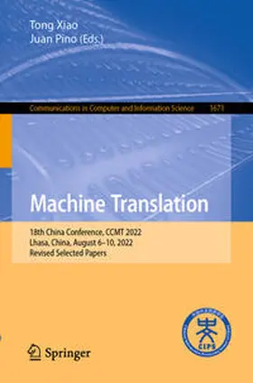 Xiao / Pino | Machine Translation | E-Book | sack.de