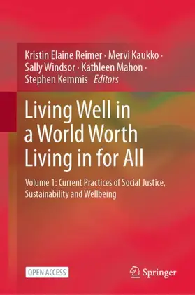 Reimer / Kaukko / Windsor |  Living Well in a World Worth Living in for All | Buch |  Sack Fachmedien