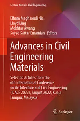 Nia / Emamian / Ling |  Advances in Civil Engineering Materials | Buch |  Sack Fachmedien