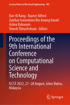 Kang / Alfred / Ismail |  Proceedings of the 9th International Conference on Computational Science and Technology | eBook | Sack Fachmedien