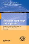 Sun / Cai / Lu |  Blockchain Technology and Application | Buch |  Sack Fachmedien