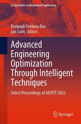 Taler / Venkata Rao |  Advanced Engineering Optimization Through Intelligent Techniques | Buch |  Sack Fachmedien