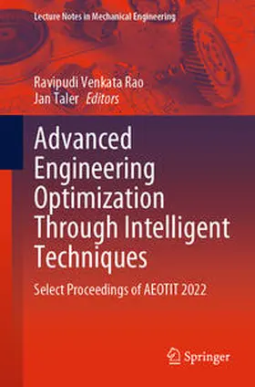 Venkata Rao / Taler | Advanced Engineering Optimization Through Intelligent Techniques | E-Book | sack.de