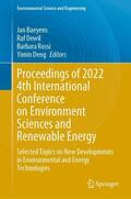 Baeyens / Deng / Dewil |  Proceedings of 2022 4th International Conference on Environment Sciences and Renewable Energy | Buch |  Sack Fachmedien