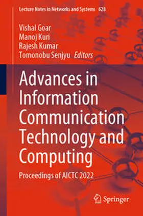 Goar / Kuri / Kumar | Advances in Information Communication Technology and Computing | E-Book | sack.de