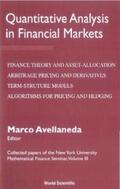 Avellaneda |  QUANTITATIVE ANALYSIS IN FINANCIAL..(V3) | eBook | Sack Fachmedien