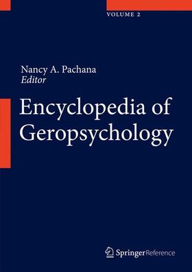 Pachana |  Encyclopedia of Geropsychology | Buch |  Sack Fachmedien
