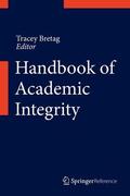 Bretag |  Handbook of Academic Integrity | Buch |  Sack Fachmedien