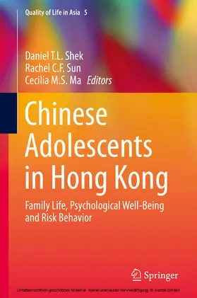 Shek / Sun / Ma | Chinese Adolescents in Hong Kong | E-Book | www.sack.de