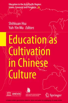 Hsu / Wu | Education as Cultivation in Chinese Culture | E-Book | www.sack.de