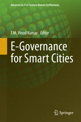 Vinod Kumar | E-Governance for Smart Cities | E-Book | sack.de