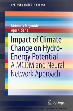 Majumder / Saha |  Impact of Climate Change on Hydro-Energy Potential | eBook | Sack Fachmedien