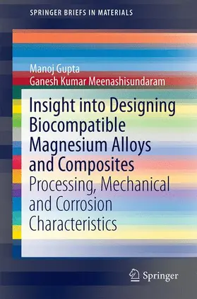 Meenashisundaram / Gupta |  Insight into Designing Biocompatible Magnesium Alloys and Composites | Buch |  Sack Fachmedien