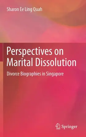 Quah |  Perspectives on Marital Dissolution | Buch |  Sack Fachmedien