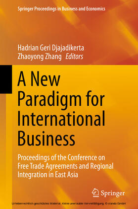 Djajadikerta / Zhang | A New Paradigm for International Business | E-Book | sack.de