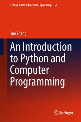 Zhang |  An Introduction to Python and Computer Programming | eBook | Sack Fachmedien