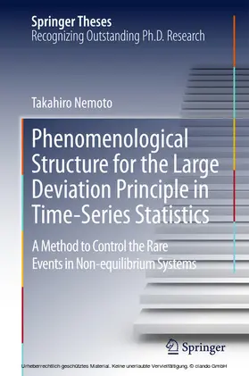 Nemoto | Phenomenological Structure for the Large Deviation Principle in Time-Series Statistics | E-Book | www.sack.de