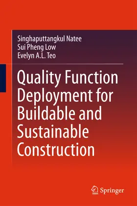 Natee / Low / Teo | Quality Function Deployment for Buildable and Sustainable Construction | E-Book | www.sack.de