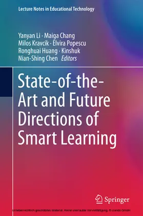 Li / Chang / Kravcik |  State-of-the-Art and Future Directions of Smart Learning | eBook | Sack Fachmedien