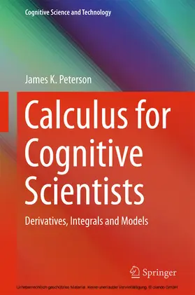 Peterson |  Calculus for Cognitive Scientists | eBook | Sack Fachmedien