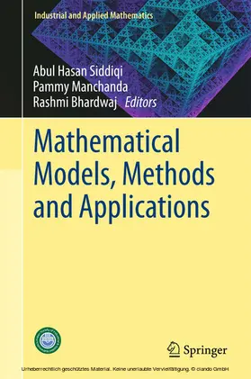 Siddiqi / Manchanda / Bhardwaj |  Mathematical Models, Methods and Applications | eBook | Sack Fachmedien